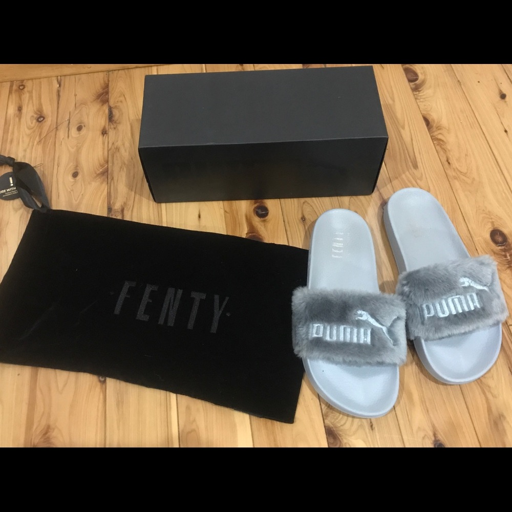 Price drop! FENTY by Rihanna Puma Fur Slides